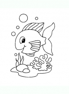 Fish coloring to download