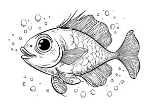 Simple fish coloring