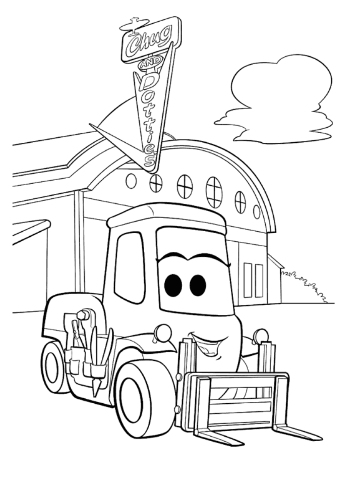 Planes coloring page to download for free