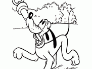 Pluto Coloring Pages for Kids