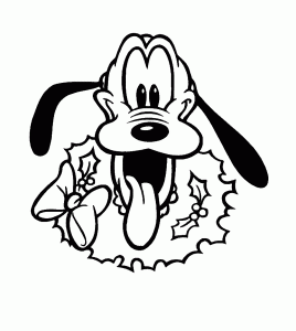 Pluto coloring pages for kids