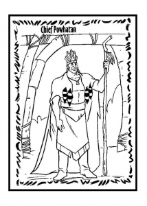 Pocahontas coloring pages to download