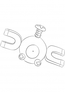 <b>Magnemite</b> (No.81) : Pokemon (Generation I)