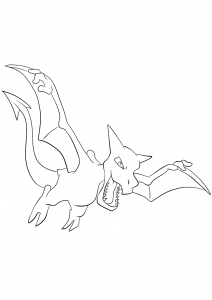 <b>Aerodactyl</b> (No.142) : Pokemon (Generation I)