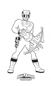 Free Power Rangers coloring pages to download