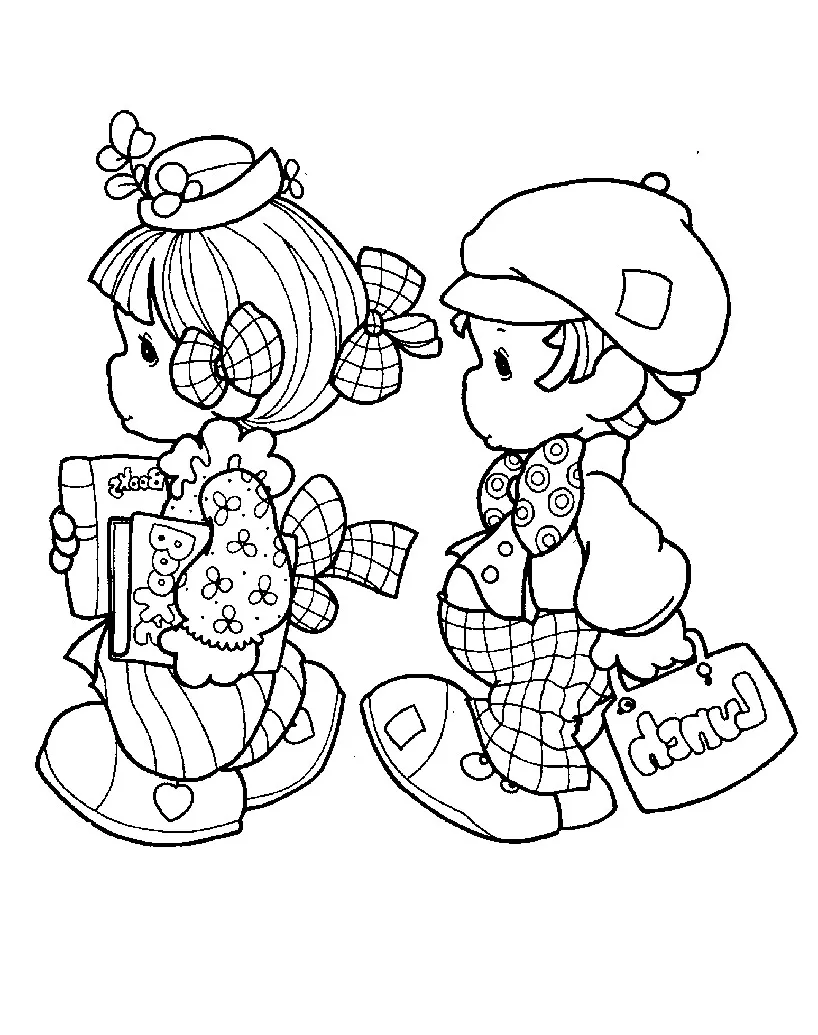 Precious Moments Coloring for Kids (Precious Time)