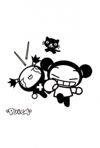 Coloriage de Pucca à imprimer