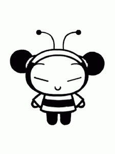 Coloring page pucca to download for free