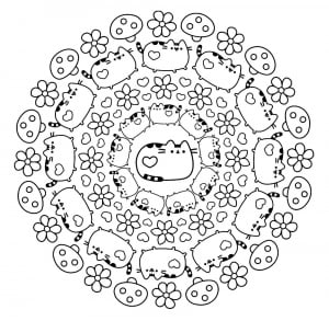 Mandala Pusheen