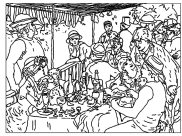 Auguste Renoir Coloring Pages for Kids