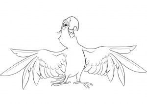 Coloring page rio to download