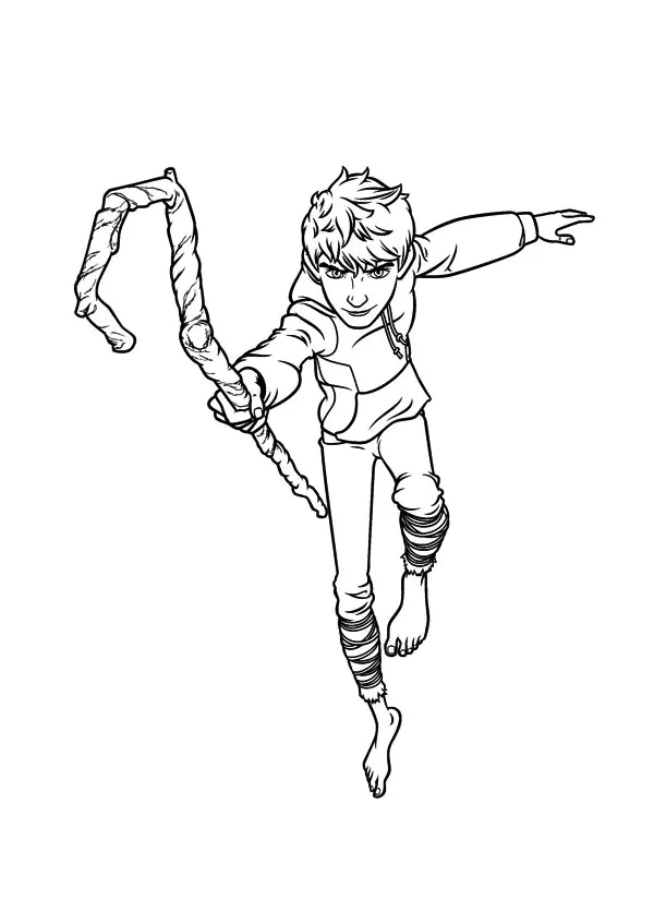 Five Legends coloring page to download (Rise of the Guardians)