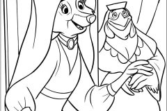 Printable Robin Hood coloring sheets for Kids