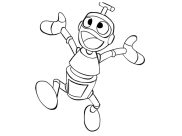 Printable Robots coloring sheets for Kids