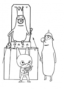 Sam Sam coloring pages for kids