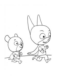 Sam Sam coloring pages for kids