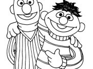 Sesame Street Coloring Pages for Kids