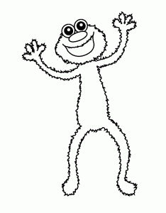 sesame street free printable coloring pages for kids