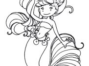 Mermaids Coloring Pages for Kids