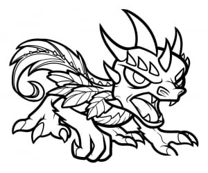 Skylanders coloring page for kids