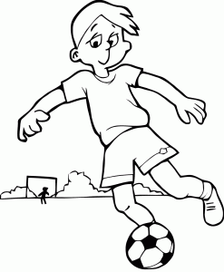 Free Football Coloring Download