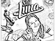 Soy Luna Coloring Pages for Kids