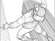 Printable Spider-Man : Into the Spider-Verse coloring sheets for Kids