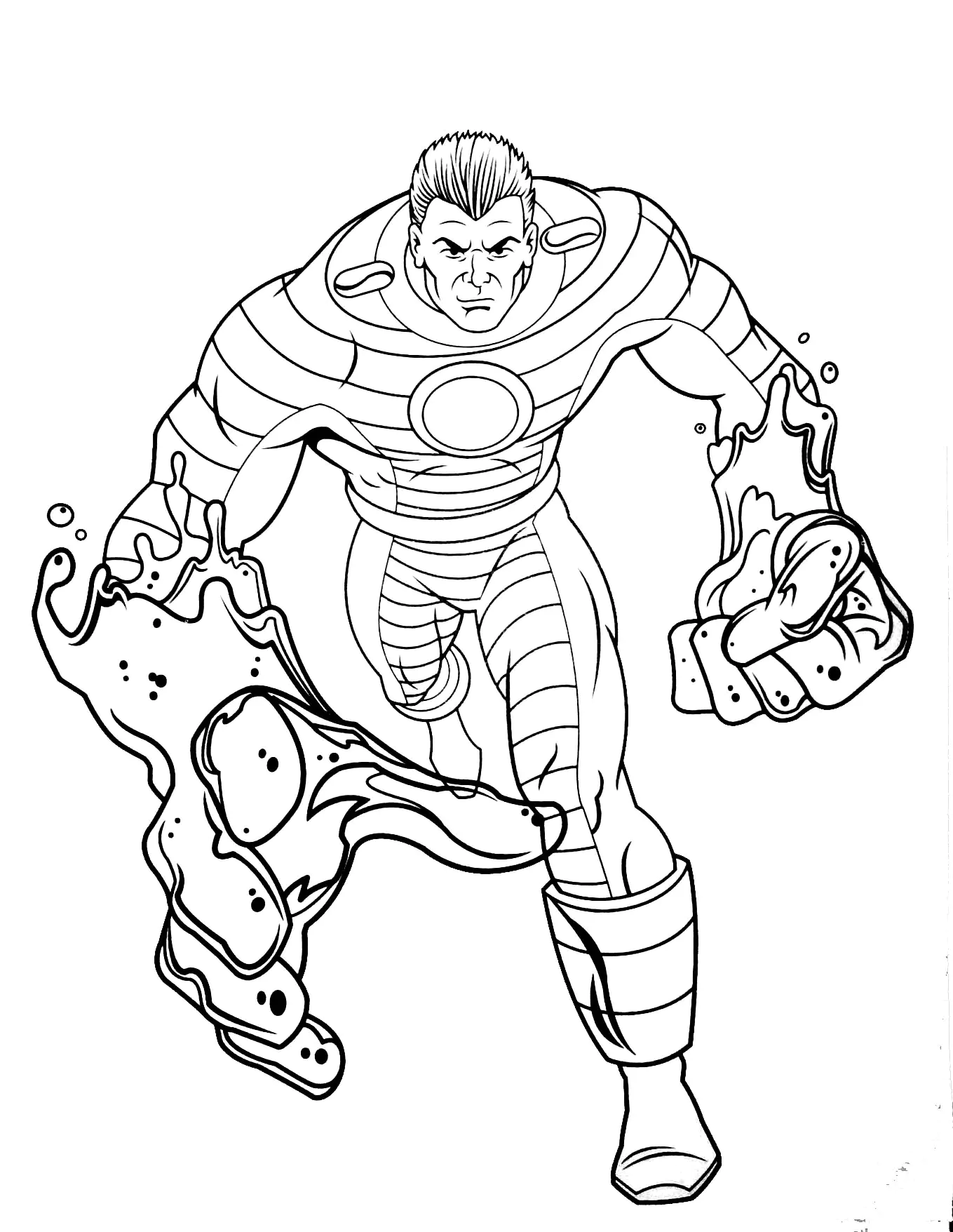 An enemy of Spider-man (Printable Coloring Page for Kids)