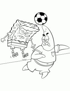 SpongeBob coloring pages to download for free