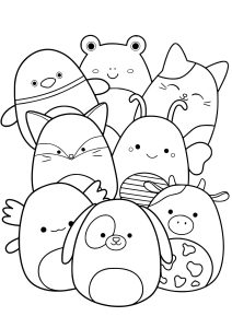 Squishmallow: some very cute characters