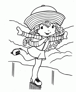 Strawberry Shortcake coloring pages to print for free