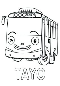 Tayo the pretty bus