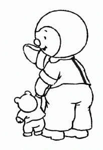 T'choupi coloring pages for children