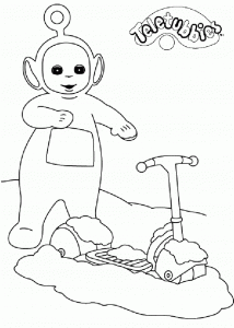 Teletubbies coloring pages to download