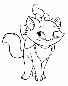 Aristochats coloring pages for kids