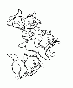 Coloring page the aristocats to color for kids