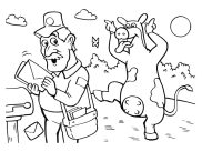 The Barnyard Coloring Pages for Kids