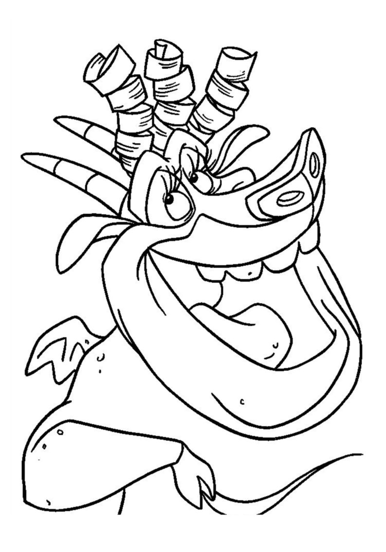 Gargoyle to color (Disney's Hunchback of Notre Dame) Gargoyle to color (Disney's Hunchback of Notre Dame)