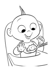 Coloring page the incredibles to download for free