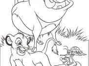 The Lion King Coloring Pages for Kids