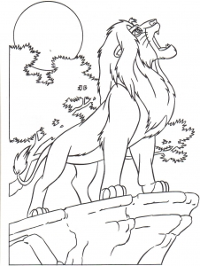 lion king timon and pumba coloring pages