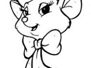 Printable The Rescuers coloring sheets for Kids
