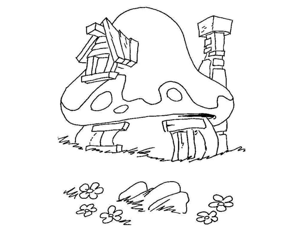 Download The smurfs to color for kids - The Smurfs Kids Coloring Pages