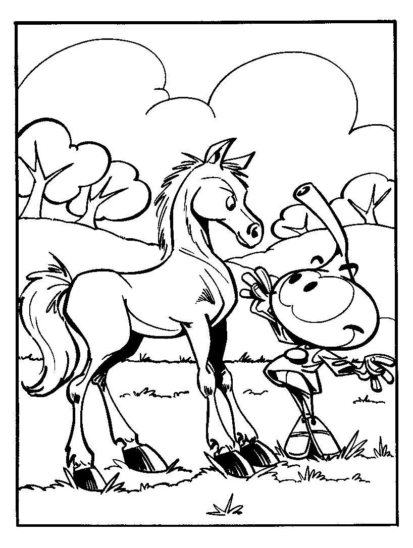 Free Snorkies coloring page to print (The Snorkies)