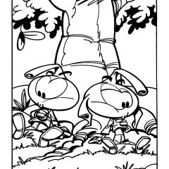 Printable The Snorkies coloring sheets for Kids