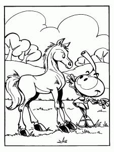 Coloring page the snorkies free to color for children