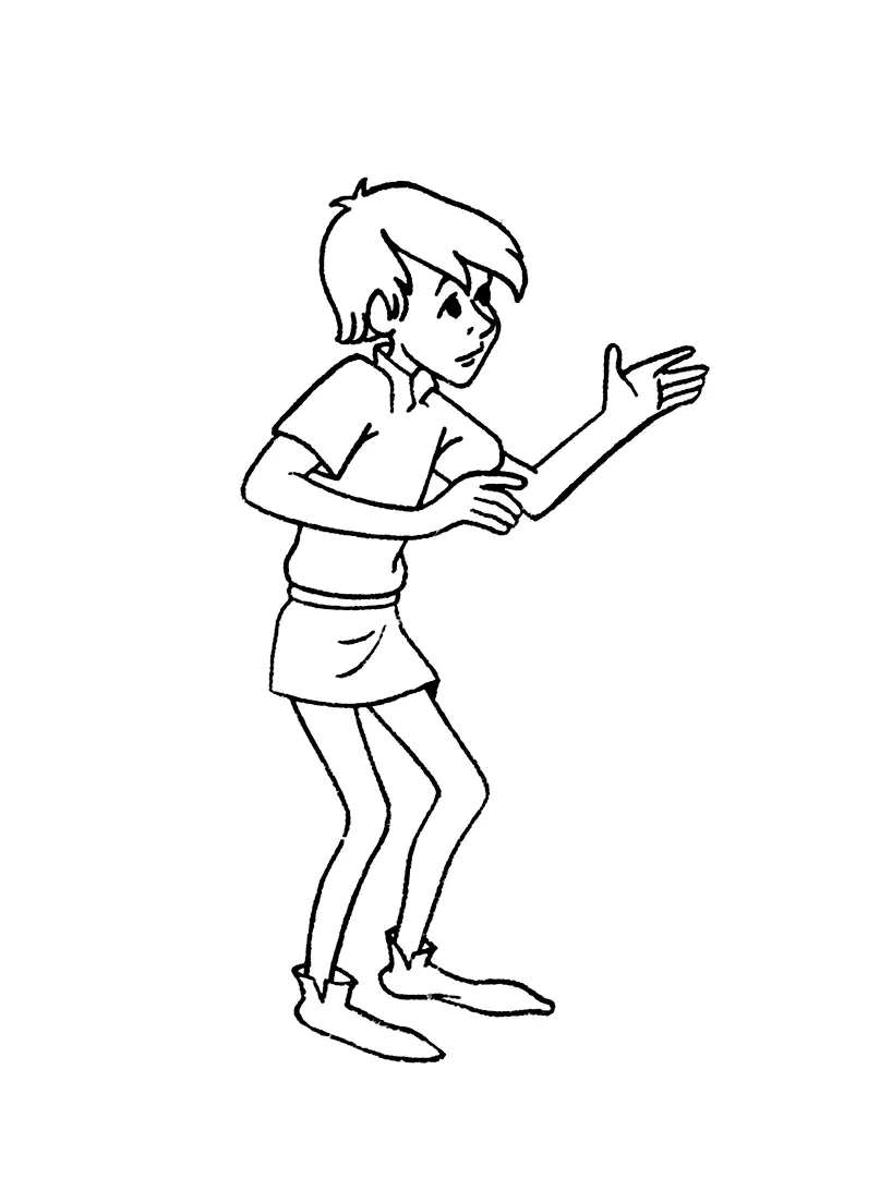 Merlin the Enchanter coloring page to print (The Sword in the Stone)