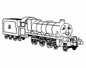 Thomas and his friends coloring pages to download