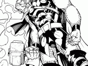 Thor Coloring Pages for Kids