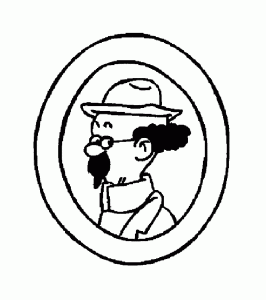 Coloring page tintin to download for free